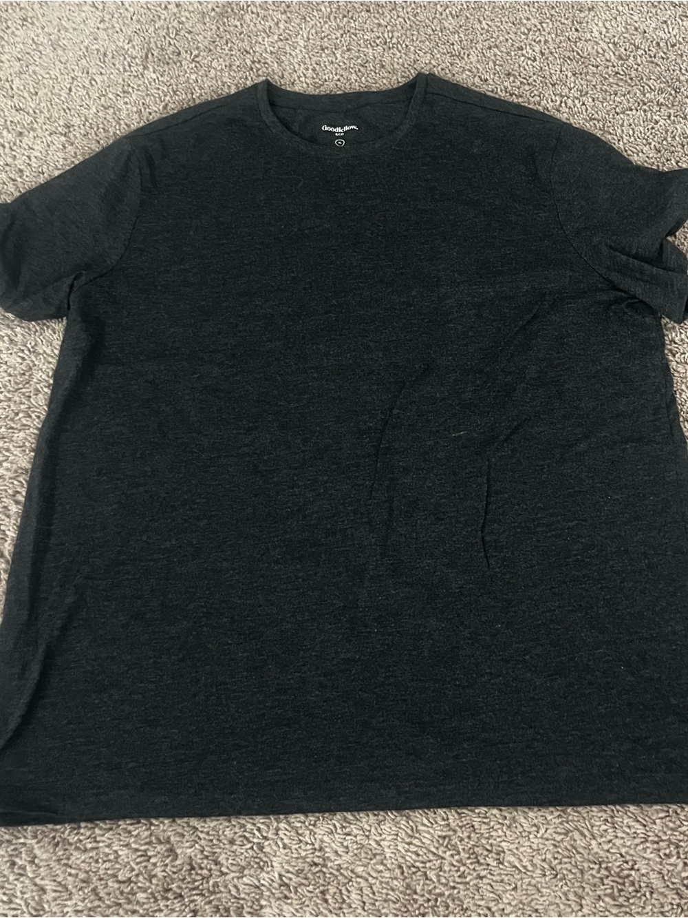 Goodfellow & Co. Classic Crewneck T-Shirt Bundle dark grey, mint, and light grey